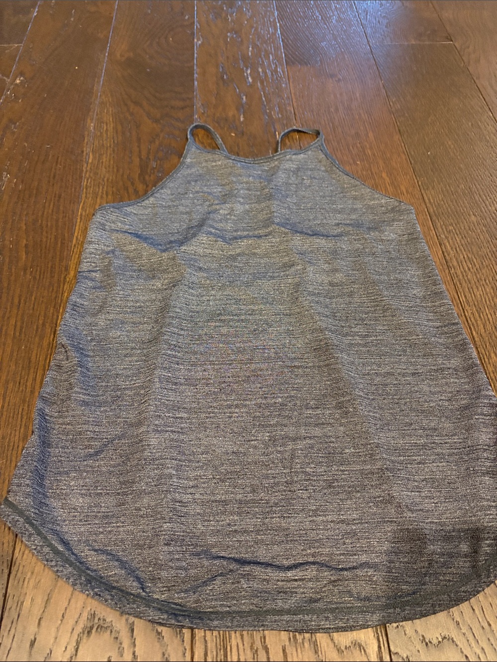 Lululemon women’s Gray Racerback Tank Top, size 2